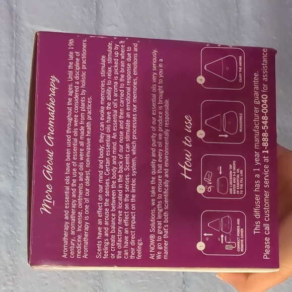 Now Solutions Ultrasonic Cone Oil Diffuser - Picture 2 of 5